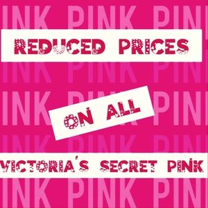 VS PINK PRICES DROPPED! 💗💗💗